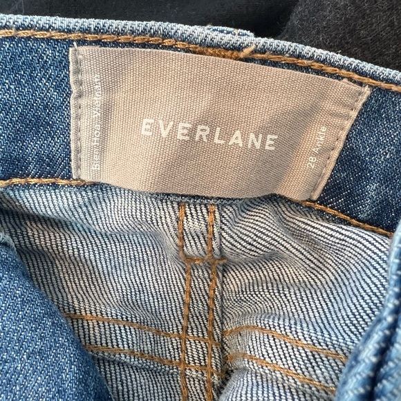 EVERLANE high rise skinny jean size: 28 ankle - Picture 4 of 5